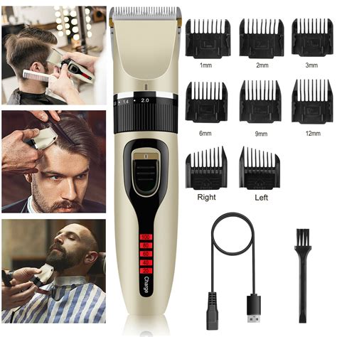 Mens Hair Clippers Cord Cordless Hair Trimmer Professional Haircut ...