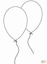 Two Balloons coloring Page  Free Printable Coloring Pages sketch template