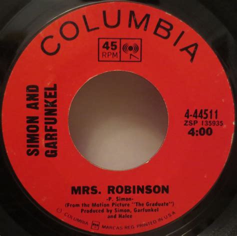 Simon & Garfunkel - Mrs. Robinson | Releases | Discogs