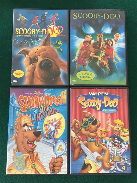 DVD - Scooby-Doo 4 olika filmer - Passa på! (414400745) ᐈ Köp på Tradera