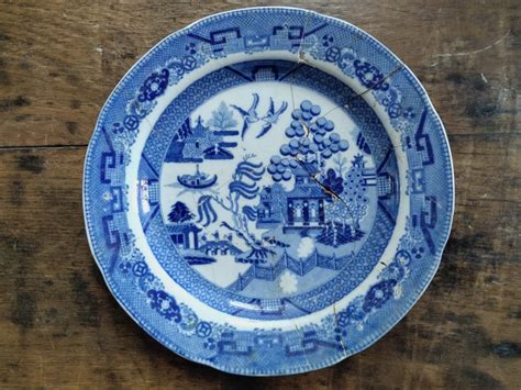 Blue Willow Plate | Hammond-Harwood House