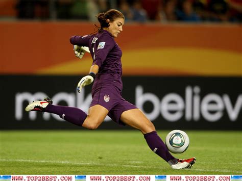 Hope Solo Playing Football - Top 2 Best