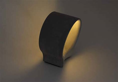 Handmade Concrete LED Bedside Lamp | Gadgetsin