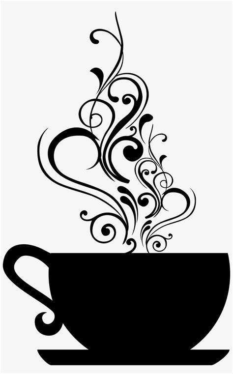 Images For Gt Vintage Tea Cups Black And White Tea - Tea Cup Black And White Transparent PNG ...
