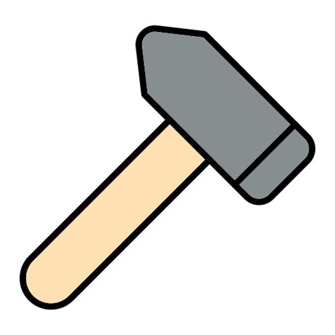 Mallet Generic Outline Color icon