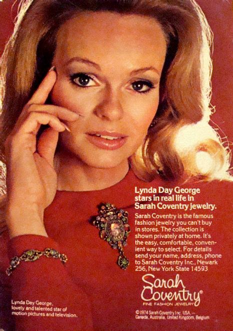 LYNDA DAY GEORGE models Sarah Coventry jewelry, 1974. 70s Jewelry, Vintage Costume Jewelry ...