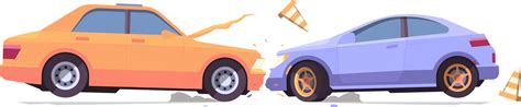 Best Car Accident Illustration download in PNG & Vector format