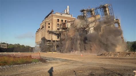 Video: Hundreds of explosions destroy old NC steam plant | Charlotte Observer