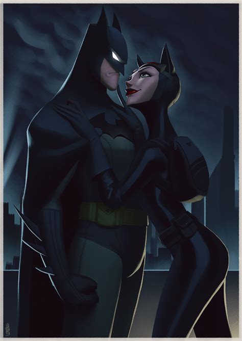 Batman and Catwoman by lenadrofranci on DeviantArt | Batman comics ...