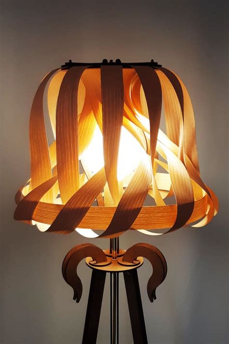 Lantern Lamp, Lanterns, Diy Lighting, Lighting Design, Wooden Floor Lamps, Birch Plywood, Wood ...