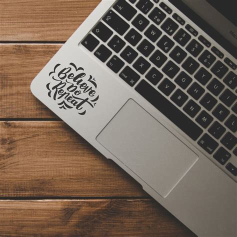 Laptop sticker quote Decals laptop Computer stickers Macbook | Etsy