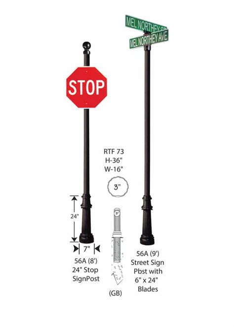 Street And Stop Signs Essex - Mel Northey Co. Inc.