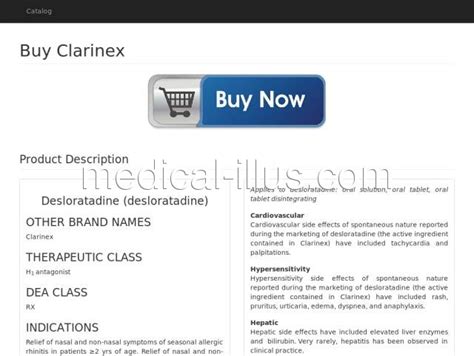 Buy Clarinex | Merck Coupon For Clarinex D - Desloratadine 5 Mg Dosage