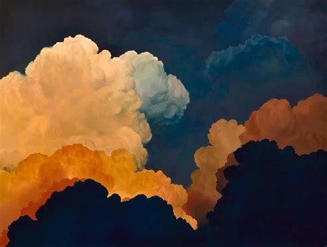 Interview: Atmospheric Oil Paintings Capture the Stunning Beauty of Billowing Clouds | Cloud ...