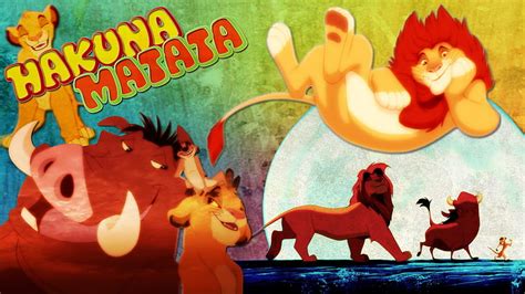 HD wallpaper: The Lion King, Hakuna Matata, Pumbaa, Simba, Timon ...