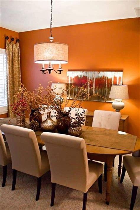 Pin by Yeye Domínguez Schwartz on Ideas de casa | Dining room paint, Living room orange, Dining ...
