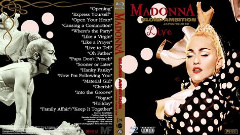 Madonna FanMade Covers: Blond Ambition Tour - Japan - BluRay