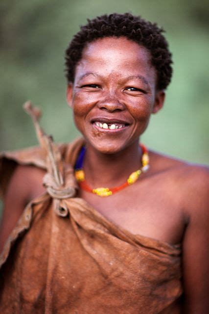 Beautiful San woman, Botswana. BelAfrique your personal travel planner - www.BelAfrique.com ...