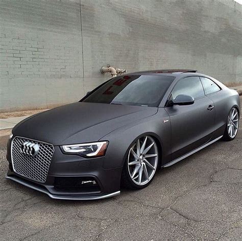 Matte black audi s5 in the streets - scoopnest.com