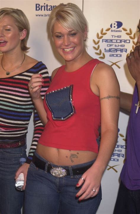 All of S Club 7 star Jo O'Meara's tattoos including the iconic barbed ...