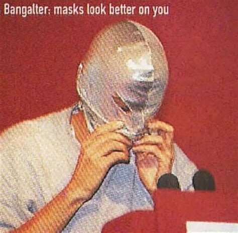 Masks look better on you ^_^ | Thomas bangalter, Daft punk, Punk