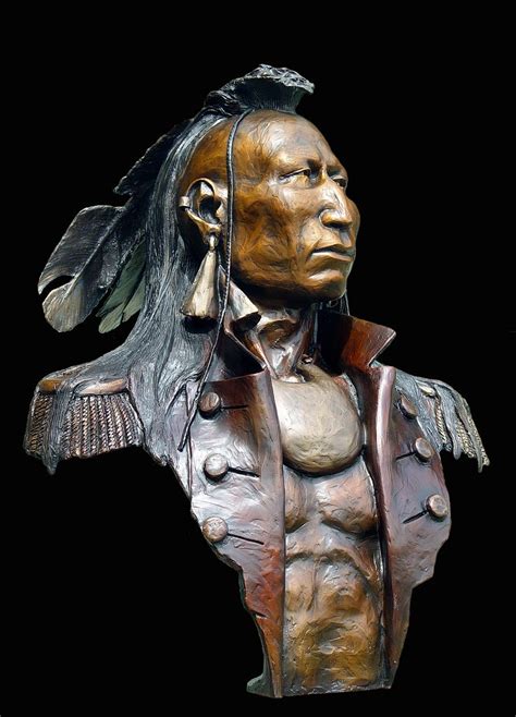 James Ford - Work Zoom: 1780- Catawba | American indian artwork, Bronze sculpture, Native ...