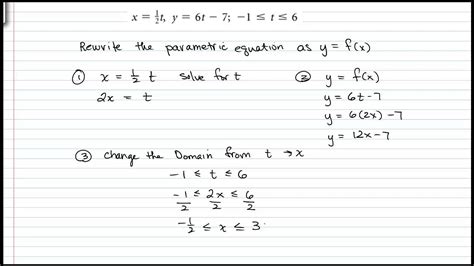 Parametric Equations - YouTube