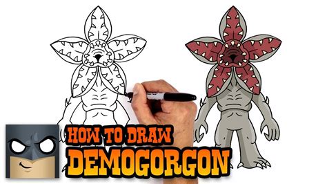 How to Draw Demogorgon | Stranger Things (Art Tutorial) | Social Useful Stuff - Handy Tips