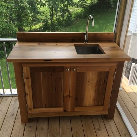 Custom Outdoor Kitchen Station