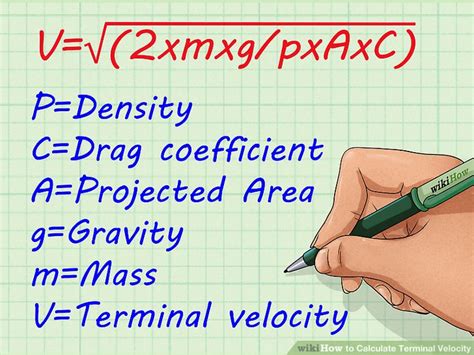 3 Ways to Calculate Terminal Velocity - wikiHow