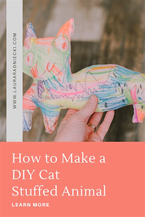 How to Make DIY Cat Stuffed Animal | Kids Craft