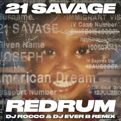 Stream 21 Savage - redrum (DJ ROCCO & DJ EVER B Remix) by 2024 | Listen online for free on ...