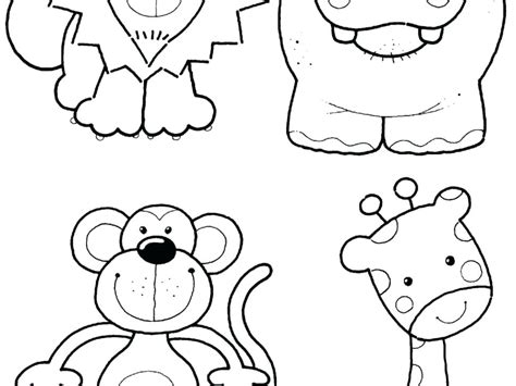 Baby Zoo Animal Coloring Pages at GetColorings.com | Free printable colorings pages to print and ...