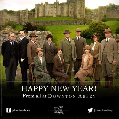 Happy New Year! | Downton abbey series, Downton abbey, Downton abbey cast