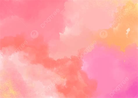 Colorful Beautiful Pink Purple Red Orange Watercolor Smudge Background, Pink Watercolor, Pink ...