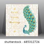 Peacock Invitation Template Free Stock Photo - Public Domain Pictures