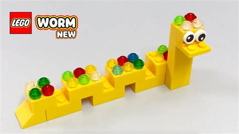 LEGO Worm Building Instructions — LEGO Classic Creative DIY - YouTube