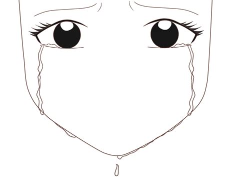 Anime Drawings Of Crying Eyes - How to Draw Anime Eyes, Step by Step, Anime Eyes, Anime ...