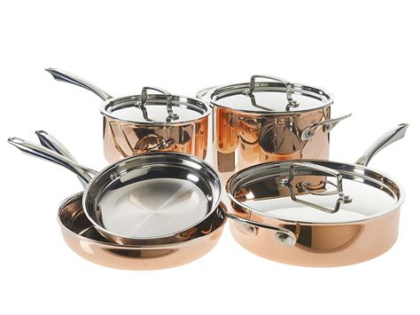 Cuisinart TCP-8 cookware-Sets, 8-Piece Copper Tri-Ply $199.99