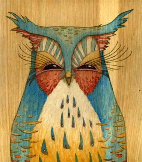 Magic Owl. by-Brett Superstar | Owl art, Owl painting, Art