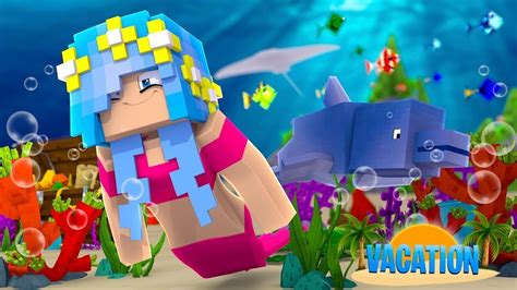 LITTLE CARLY TURNS INTO A MERMAID!!! - Minecraft Little Club Adventures ...