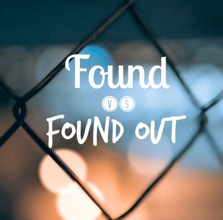 The difference between "being found" and "being found out" - The Messy Middle