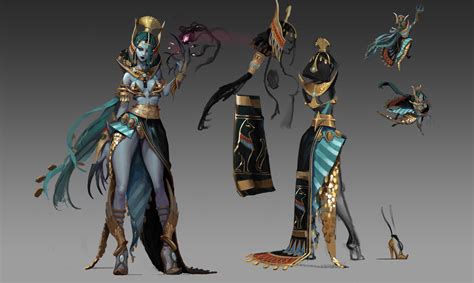 Egypt concept art, Character design, Concept art characters