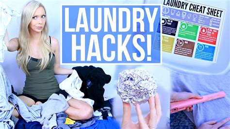 17 Laundry Hacks EVERYONE Should Know! | Laundry hacks, Laundry ...