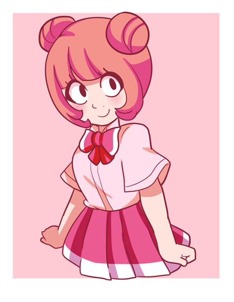 pink school girl by Bbycheese on Newgrounds