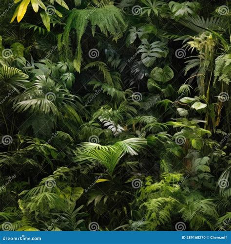 Seamless Texture. Tropical Jungle Stock Photo - Image of botanical, leaf: 289168270