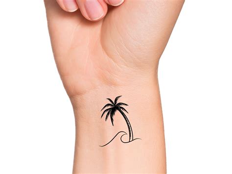 Discover 78+ small palm tree tattoo outline latest - in.coedo.com.vn