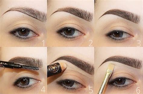 How To Do Eyebrows With Eyeshadow - Eyebrow Makeup Tips: Step by Step ...