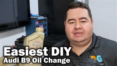 Easy Oil Change: Audi A4 2017-2019 (B9 Chassis) - YouTube