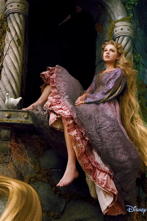 Taylor Swift is Rapunzel in the latest "Celebrity Disney Princess" photo by Annie Leibovitz ...